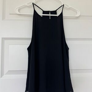 Everly Black Tank Top